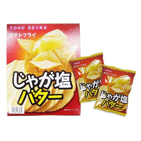 東豊 ポテトフライ じゃが塩バター （10個入） 駄菓子 まとめ買い 小ロット スナック お菓子