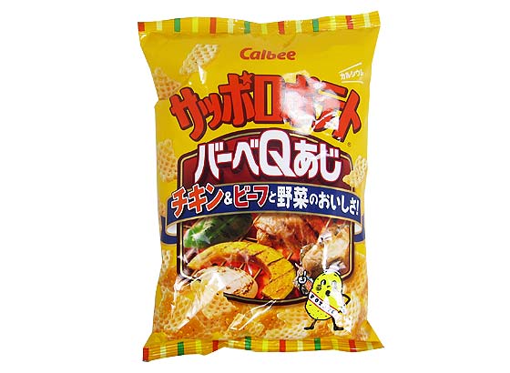 【お菓子のまとめ買い・スナック系のお菓子】 カルビー サッポロポテト バーベQ味 （12個入）