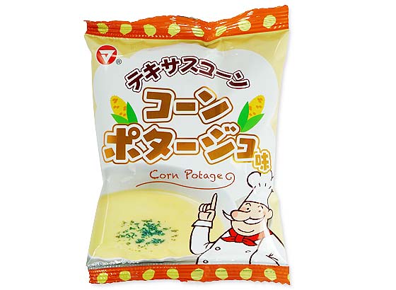 【駄菓子のまとめ買い・スナック系駄菓子】  松山製菓 テキサスコーン コーンポタージュ（30個入）