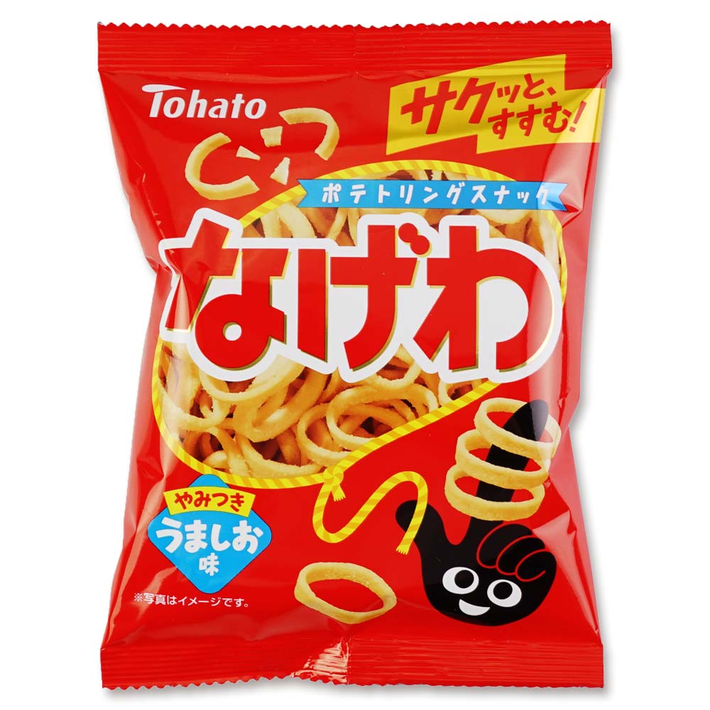 東ハト なげわ うましお味 小袋（24個入）駄菓子 まとめ買い 箱買い スナック菓子 お菓子