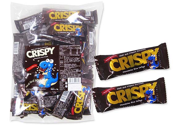 【秋・冬限定の駄菓子】 人気の駄菓子　やおきん クリスピークリスチョコ（50個入）駄菓子 まとめ買い 箱買い チョコレート系のお菓子