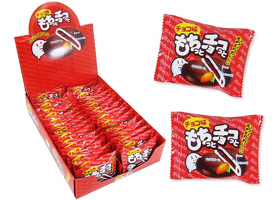 【駄菓子のまとめ買い・チョコ系の駄菓子】 やおきん もちっとチョコっと チョコ （30個入）