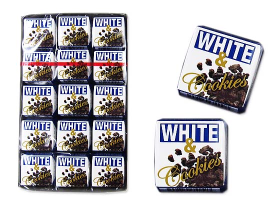 【駄菓子のまとめ買い・チョコ系の駄菓子】チロルチョコ ホワイトクッキー （30個入）【チロル】