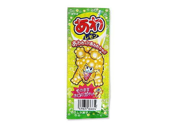 【駄菓子のまとめ買い・ラムネの駄菓子】 コリス あわレモンラムネ （20個入）