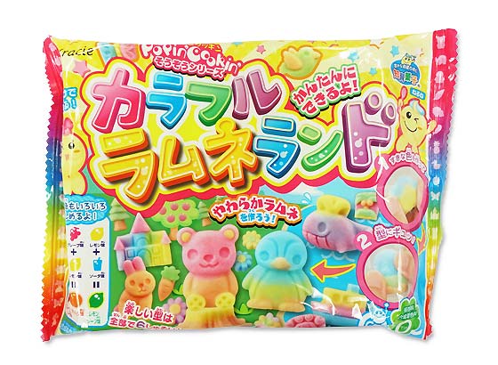 【お菓子のまとめ買い・ラムネ知育系のお菓子】知育菓子 クラシエ カラフル ラムネランド(10個入)
