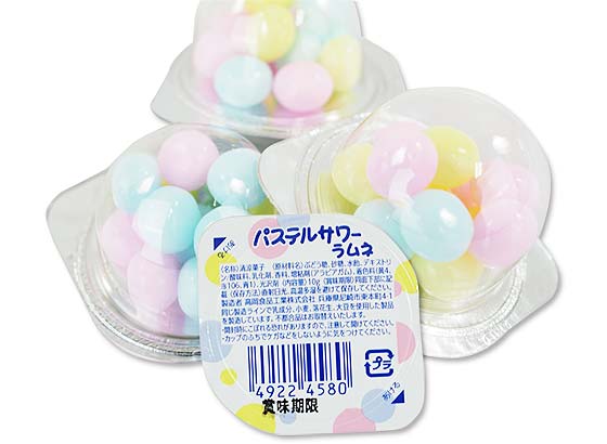 【駄菓子のまとめ買い・ラムネ系の駄菓子】 タカオカ パステルサワー ラムネ （20個入）