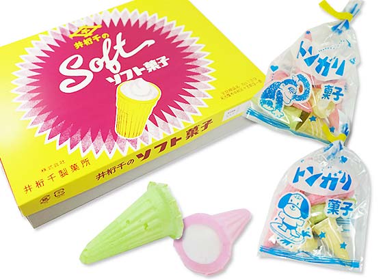 【駄菓子のまとめ買い・飴・チューイングの駄菓子】 井桁屋 ソフト菓子（40個入）