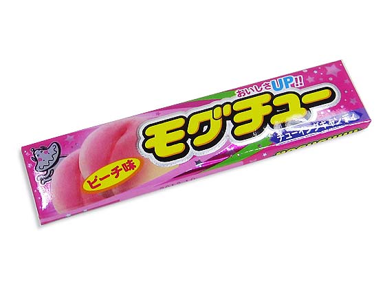 【駄菓子のまとめ買い・飴・チューイングの駄菓子】 やおきん モグチュウピーチ （30個入）