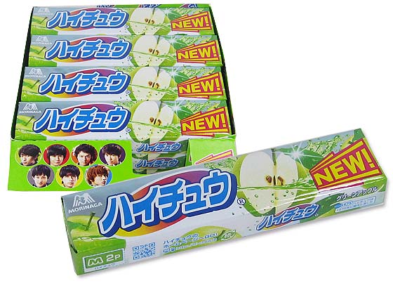 【お菓子のまとめ買い・キャンディ系のお菓子】 森永 ハイチュウグリーンアップル （12個入）