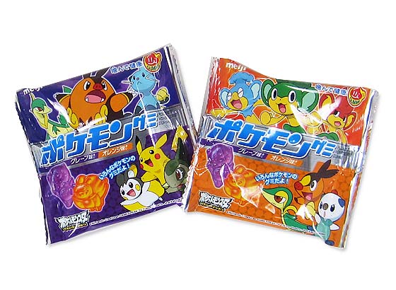 【駄菓子のバラ売り・グミ・お餅系の駄菓子】 明治 人気キャラクター 30gポケモングミ