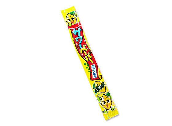 【駄菓子のまとめ買い・飴・チューイング系の駄菓子】 やおきん サワーペーパーサイダー レモン味 （36本入）