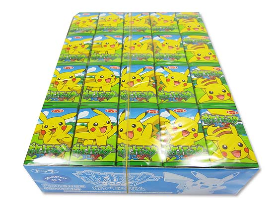 【駄菓子のまとめ買い・ガム系の駄菓子】　トップ ポケモンガム （55個＋当たり5個入)