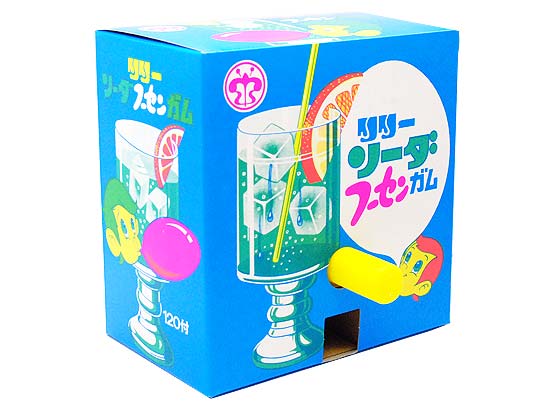 【駄菓子のまとめ買い・ガム系の駄菓子】　フーセンガムソーダ【リリー】
