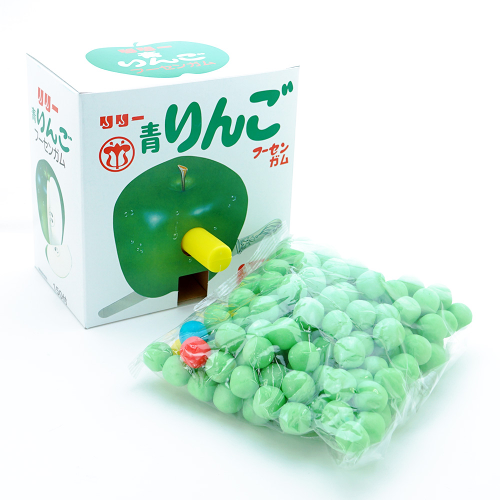 リリー 玉出しガム 青リンゴ 味 (150個入) 駄菓子 まとめ買い ガム系の駄菓子