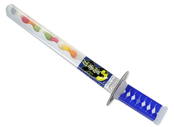 お菓子のまとめ買い・ガム系の駄菓子 玩具菓子 ウィード 忍者刀ガム(12個入)