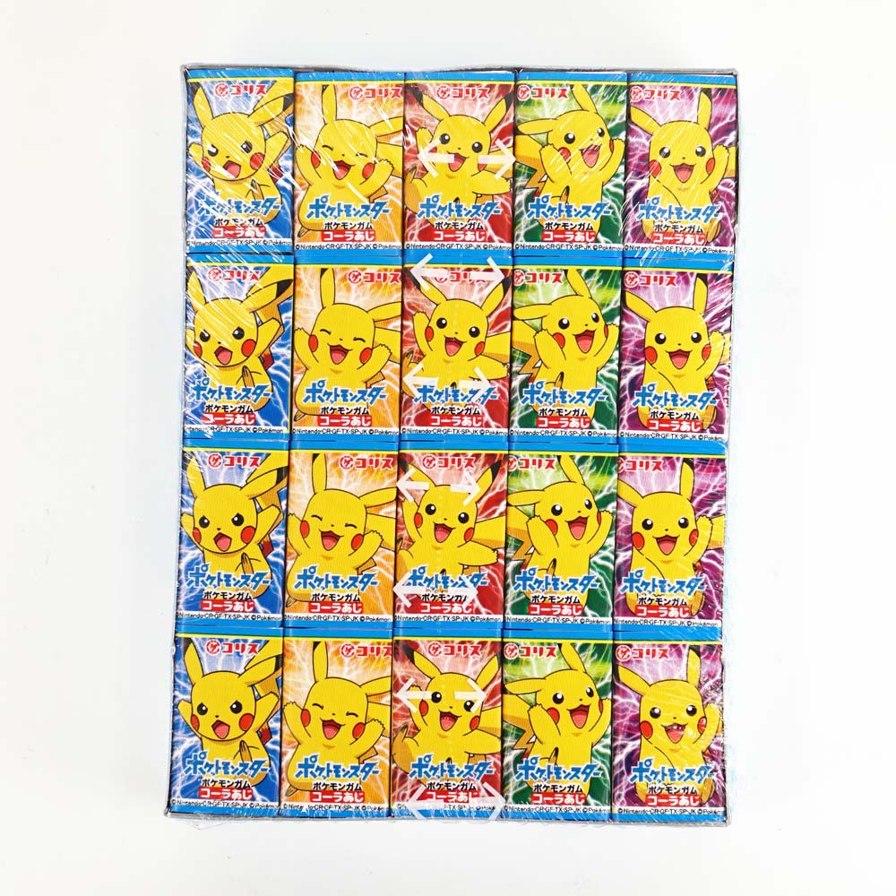 コリス ポケットモンスター ポケモンガム コーラ味(55個+ おまけ 5個) 駄菓子 フーセンガム ピカチュウ まとめ買い