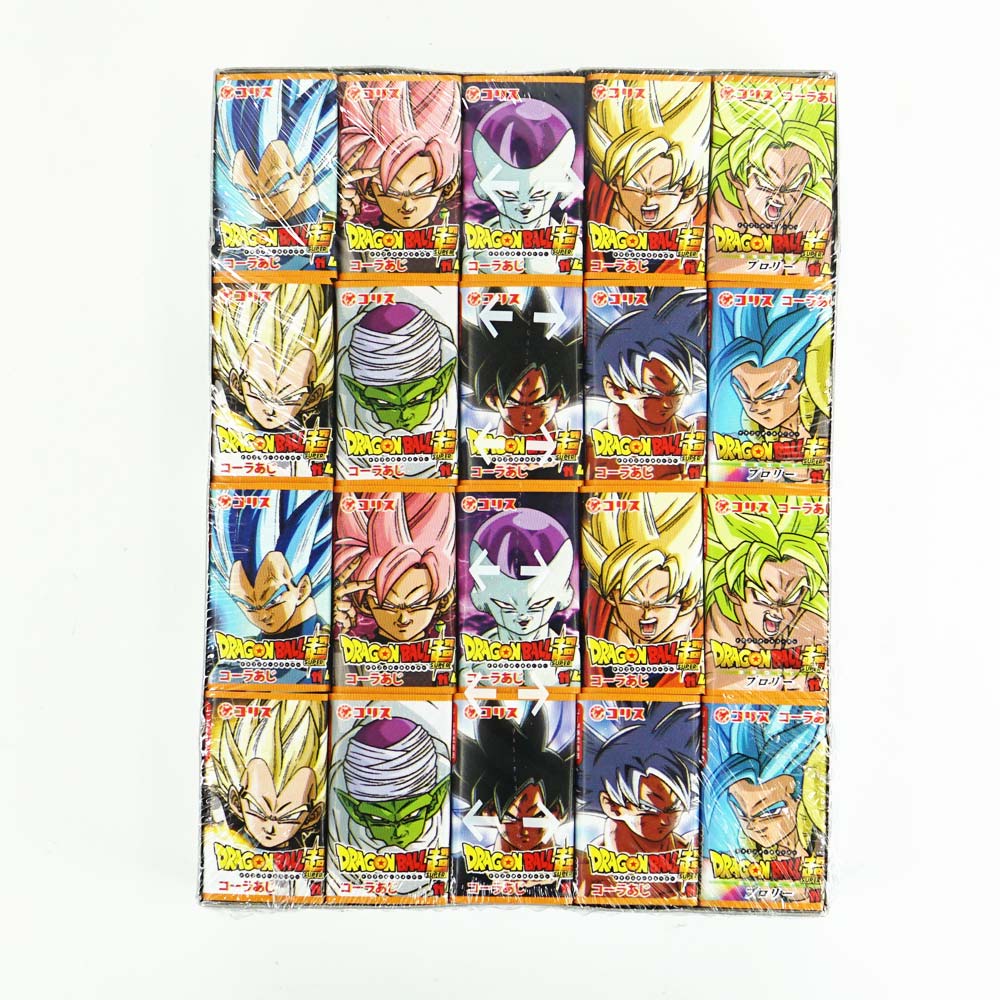コリス ドラゴンボール超ガム (55個+ おまけ 5個) 駄菓子 フーセンガム あたりつき まとめ買い