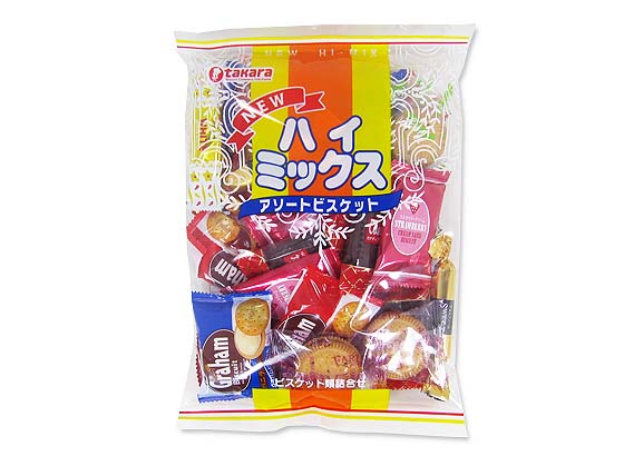 【お取り寄せ】 タカラ ニューハイミックス アソートビスケット （15袋入） お菓子 まとめ買い 箱買い ビスケット・クッキー系のお菓子
