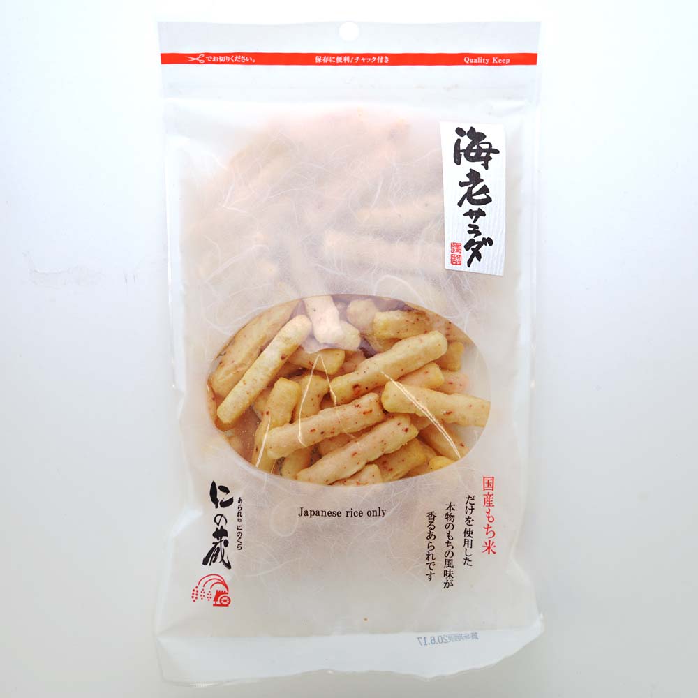 高橋製菓 仁の蔵 海老サラダ ７０g (12個入) お菓子 おかき 米菓 まとめ買い 業務用 問屋