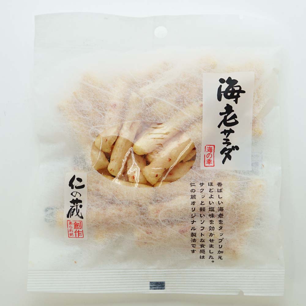 高橋製菓 仁の蔵 海老サラダ 30g (12個入) お菓子 国産 銘菓 米菓 おかき まとめ買い