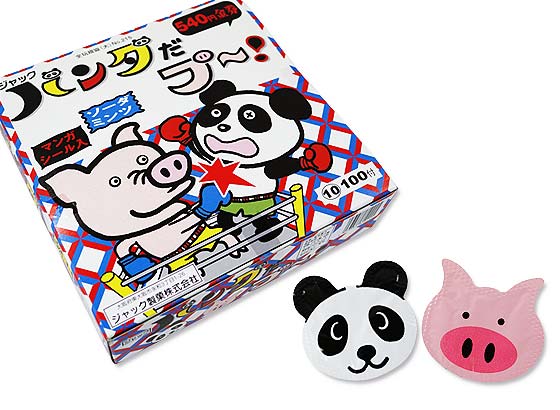 業務用金券付き駄菓子まとめ買い・ラムネ系の駄菓子 ジャック パンダだブー ソーダミンツ（100＋金券分54個）