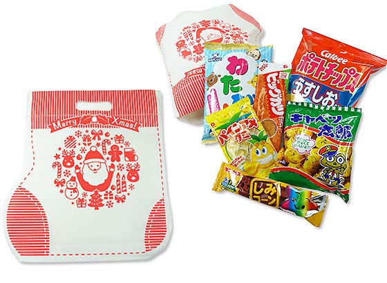 【 クリスマスお菓子の詰め合わせ 】  32cmクリスマス限定セット クリスマスブーツ型 お菓子詰め合わせ・セットC