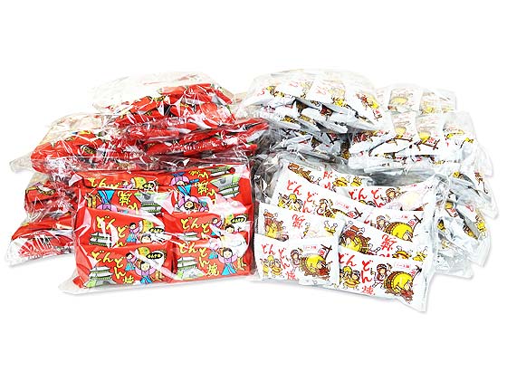 【駄菓子セット・お菓子の詰め合わせ】 菓道 どんどん焼き 2種 詰め合わせセット (各15入 x 20袋 x 2種類 = 600個 ) お取り寄せ