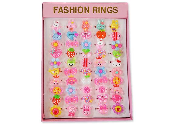 景品玩具まとめ買い・ファンシー・バラエティ系の玩具 ファンシーリング (50コ入)