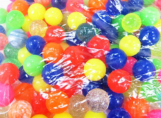 【スーパーボール・すくい系玩具】 27mm大きめスーパーボール（250個入）