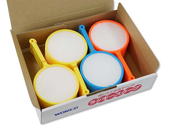 【景品玩具まとめ買い・スーパーボール・すくい系用品】 ６号 使い捨てすくい枠(ポイ) ラッキースクープ(100本入）