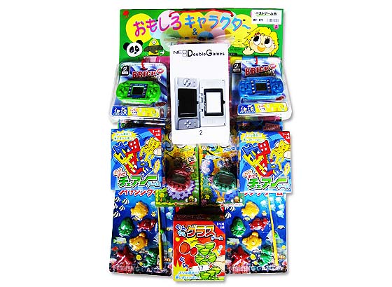 【当てものくじ・男女共通の台紙】 おもしろキャラクター ベストゲーム台紙当（80+4付）