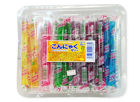 坂製菓 こんにゃくゼリー（50本入）駄菓子 まとめ買い 箱買い ゼリー・ドリンク系のお菓子 2507