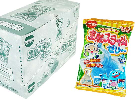 お菓子のまとめ買い・知育系のお菓子 知育菓子 明チュウ 実験スライムゼリー(8個入)