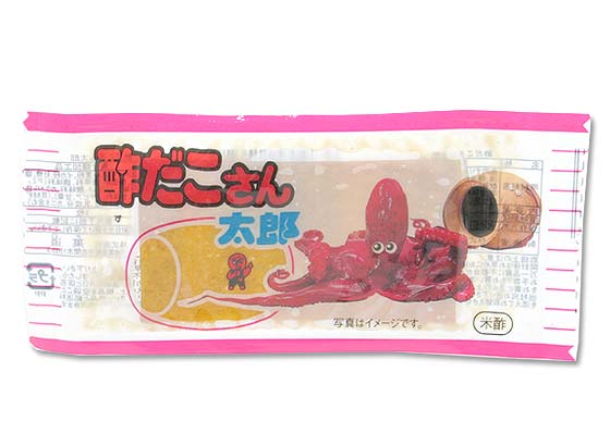 【駄菓子のまとめ買い・珍味系の駄菓子】菓道 酢だこさん太郎 60袋入 (1パック)