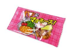 【駄菓子のまとめ買い・珍味・イカ系の駄菓子】 一栄 カツにマヨネーズ （50袋入）