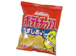 【お菓子のまとめ買い・スナック系のお菓子】 カルビー ポテトチップス うすしお味 （24個入）