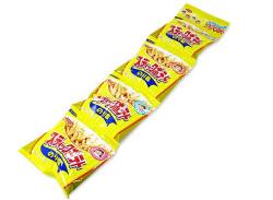 【駄菓子まとめ買い・スナック菓子】ステックポテトのり塩　4パック（10袋入）【コイケヤ】