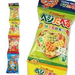 【お菓子のまとめ買い・スナック系のお菓子】 カルビー ベジたべる４P（10個入）