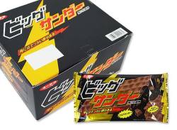 駄菓子のまとめ買い・チョコ系の駄菓子 ユーラク ビッグサンダー(20個入)
