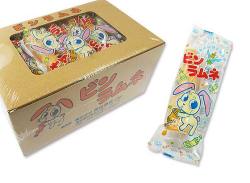 【駄菓子のまとめ買い・ラムネ系の駄菓子】 岡田商店 もなかのビンラムネ(20個入)