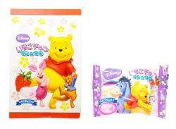 【駄菓子のまとめ買い・飴・チューイングの駄菓子】プーさんのいちごマシュマロ　30袋入【エイワ】