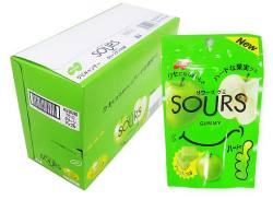 【お菓子のまとめ買い・キャンディ系のお菓子】 ノーベル サワーズグミ グリーンアップル （6個入）