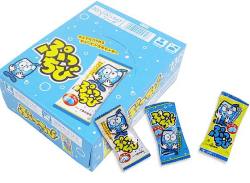 【駄菓子のまとめ買い・飴・チューイング系の駄菓子】 明チュウ ぷっちびソーダ (50個入)