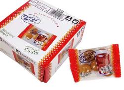 【駄菓子のまとめ買い・飴・チューイングの駄菓子】 明チュウ チューイングキャンディ コーラ味 （20個入）