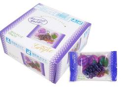 【駄菓子のまとめ買い・飴・チューイング系の駄菓子】 明チュウ チューイングキャンディ グレープ （20個入）