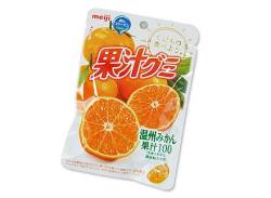 明治 果汁グミ 温州みかん （10個入） 【お菓子のまとめ買い