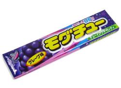 【駄菓子のまとめ買い・飴・チューイングの駄菓子】 やおきん モグチューグレープ （30個入）
