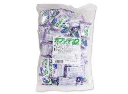 【駄菓子のまとめ買い・飴・チューイングの駄菓子】 明チュウ ガブリチュウグレープ （50個入）