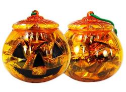 【お菓子のバラ売り・飴系のお菓子】 アメハマ ハロウィンかぼちゃポットキャンディ 70g