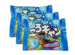 【駄菓子のまとめ買い・キャンディ系の駄菓子】 コリス ころキャン ソフトキャンディ  ソーダ味 (20個入)